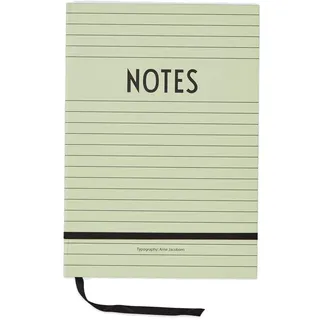 Design Letters Notizbuch (Grün)