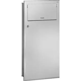 Delabie Abfallbehälter UP PUSH 18l Edst. 1.4301 sat (ex-0013320000)