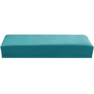 Bezug für Sitzbank Stretch Bezug für Esszimmerbank Holzbank Schonbezug Samt Bezug Für Fußhocker Bank Sitzbank Hocker Husse Flurbank Stuhlhusse Sofabank Bezüge ( Color : Turquoise blue , Size : 112-150