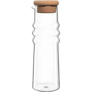 LEONARDO Karaffe "SOLE, 900 ml, mit Korkstopfen" spülmaschinenfest, transparent