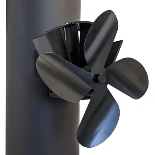 FireFix Ofenventilator 2100/2 Metall 0,19 m Schwarz