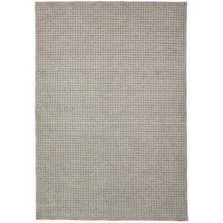 Flair Rugs Webteppich , Grau , Textil , Uni , rechteckig , 200x310 cm , für Fußbodenheizung geeignet, waschbar, pflegeleicht , Teppiche und Böden, Teppiche, Moderne Teppiche