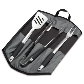 Enders Grillbesteck 3-teilig Edelstahl silber
