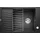 Elon XL 6 S links Einbau Silgranit anthrazit Drehknopfventil 780 x 500 mm