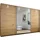 Schwebetürenschrank CORTONA 368 x 233 x 64 cm Braun