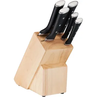 Tefal Ice Force Messerblock 6-tlg. Braun/Schwarz