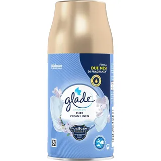 Glade (Brise) Automatic Spray Nachfüller Vorteilspack, Raumduft, Pure Clean Linen, 3er Pack (3 x 269 ml)