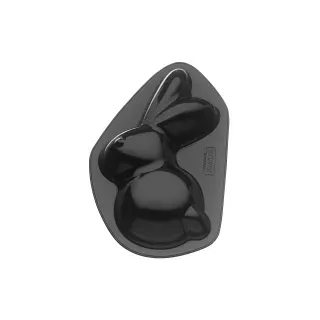 Kaiser Motivbackform Hase Henry, Dreidimensionale Kuchenbackform für perfekte Formgestaltung, 1 Stück