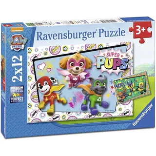 Ravensburger - Puzzle 2x12 Paw Patrol - 40-99 dielov
