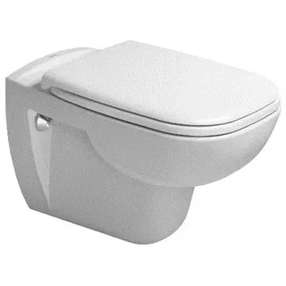Duravit D-Code Wand-WC mit WC-Sitz Weiß