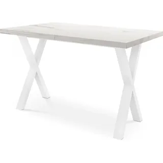 WFL GROUP Luiza 140 x 76 x 80 cm weiß