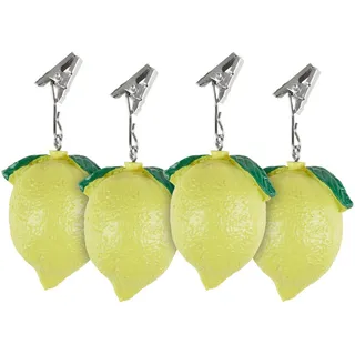 Tischtuchbeschwerer , Gelb , Metall , 6.00x4.00x4.00 cm , Heimtextilien, Wohntextilien, Tischwäsche, Tischdecken