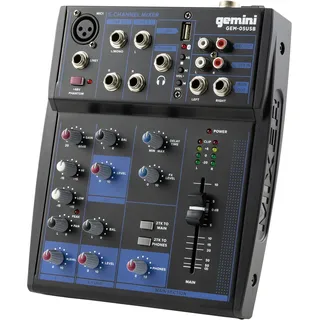 Gemini GEM-05USB, Mischpult