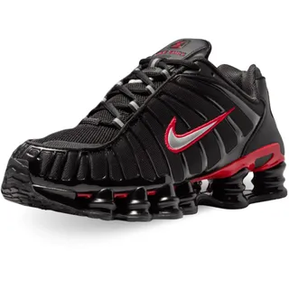 Shox TL Black / Silver Metallic / University Red 43