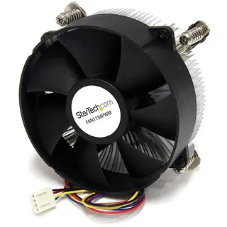 Startech StarTech.com 95mm CPU-Lüfter mit Kühlkörper für LGA1156/1155 Sockel mit PVM, Schwarz