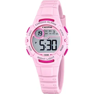 Calypso Digital Uhr 0 mm Kautschuk Rosa