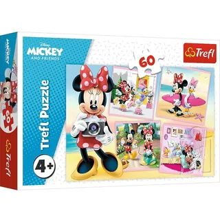 Disney Puzzle 60 elementów. Urocza Minnie