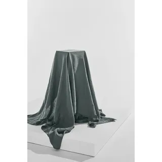 Pastill, Tischdecke Frank, 100% Leinen, Farbe: Grün, 150 x 260 cm