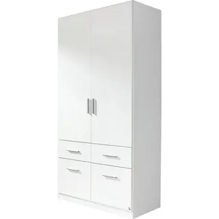Rauch Drehtürenschrank Celle 91 x 197 x 54 cm Weiß