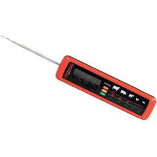 ROTHENBERGER Industrial Grillthermometer, Fleischthermometer, Küchenthermometer, Haushaltsthermometer, Skala für optimale Garstufe, Bratenthermometer, Temperatur messen, 1500003370