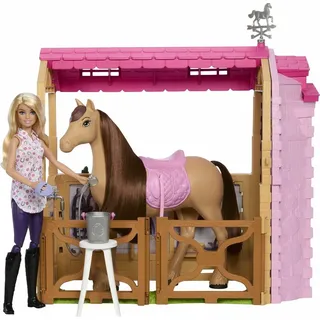 Barbie MATTEL BRB Stall mit Pferd 0 - Rosa