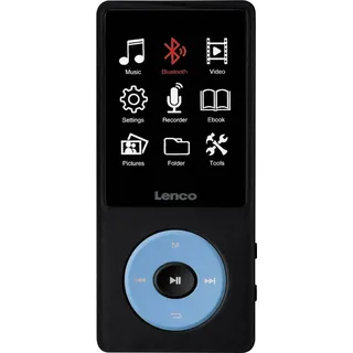 Lenco Xemio-860BU Tragbarer CD-Player blau
