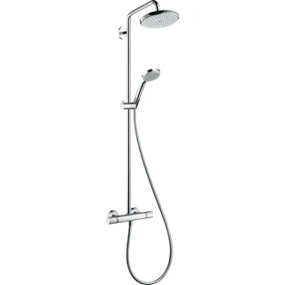 Croma Showerpipe 220 1jet EcoSmart 9 mit Thermostat 27188000