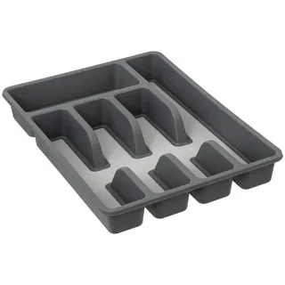 Besteck-Organizer für die Schublade, 5 Fächer, 26,5 x 36,5 x 5 cm