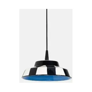 Circus LED-Pendelleuchte, handgefertigte blaue Keramik, Ø 24 cm, 8W LED (3000K), hohe Lichtausbeute, CRI 90, elegantes Design für Innenräume