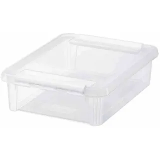 orthex Aufbewahrungskiste Clipbox 39,5 x 29,8 x 20 cm 14-tlg. transparent