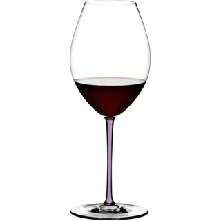 RIEDEL 4900/41V FATTO A MANO Syrah Weinglas - Stiel VIOLETT - Transparent