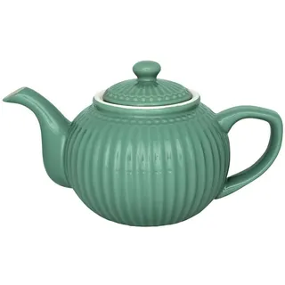 GreenGate Teekanne Alice Dusty Green
