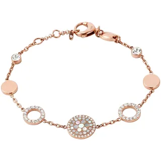 Fossil Schmuck Geschenk Armband Edelstahl roségold 20 cm
