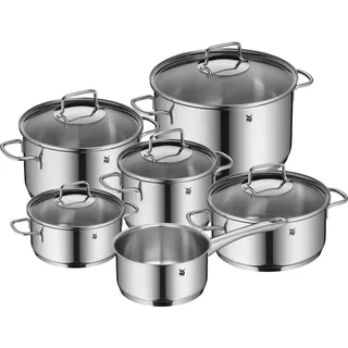 WMF Astoria Topf-Set 6-tlg. Bratentopf + Fleischtopf + Stieltopf