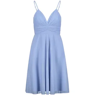 Vera Mont Cocktailkleid Blau/Silber 40