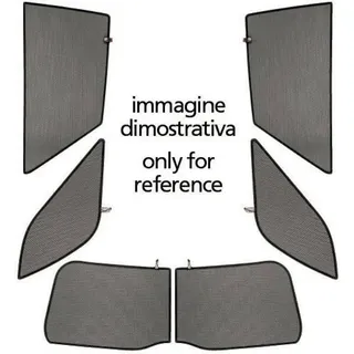 Privacy-Vorhang-Set 4 Stück kompatibel für Mini Mini R56 11/06>02/14
