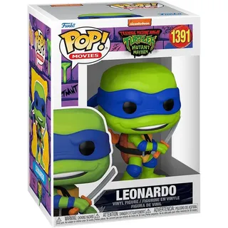 Funko Pop! TMNT - Leonardo 1391 - Geschenkidee - Offizielle Handelswaren - Spielzeug Für Kinder und Erwachsene - Movies Fans