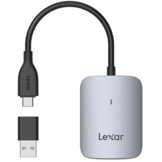 Lexar Cardreader Professionel CFexpress Type A USB 3.2), Speicherkartenlesegerät, Silber