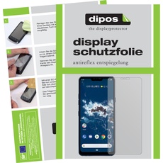 Dipos Displayschutzfolie Antireflex (6 Stück, LG X5 Android One), Smartphone Schutzfolie