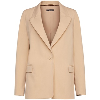 ESPRIT Damen 083EO1G317 Blazer, Beige, 44