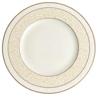Villeroy & Boch Ivoire Speiseteller 27 cm beige/gold
