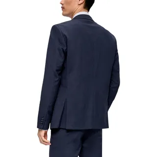 s.Oliver Herren Sakko – Slim Fit, Woll-Optik, voll gefüttert