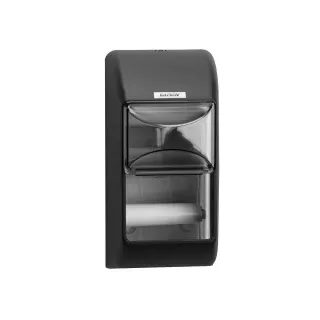 Katrin Toilettenpapierspender schwarz Kunststoff, 1 St.