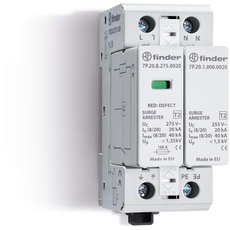 Finder Serie 7P Surge Protector SPD tipo-2 1 Varistor + 1 GDT