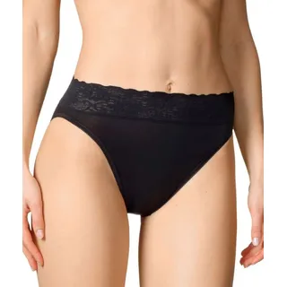 CALIDA Iconics Jazzpant Damen, aus 100% Baumwolle, Spitze am Beinausschnitt