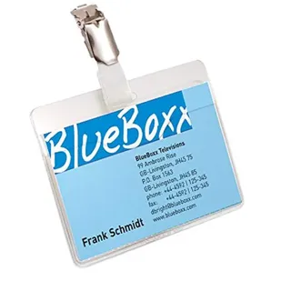 Durable Namensschild mit Clip in SB Verpackung