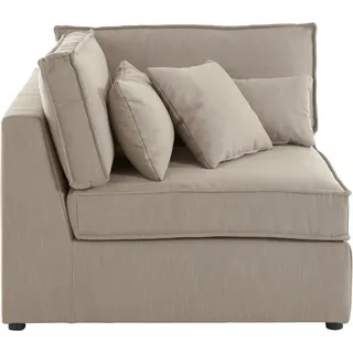 OTTO home Sofa-Eckelement »Florid« Teil eines Modulsofas, fester Sitzkomfort, auch in Cord, grau