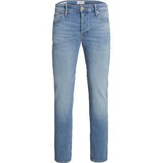 Jack & Jones Große Größen Hose 5-Pocket blau Jeansstoff - Blau