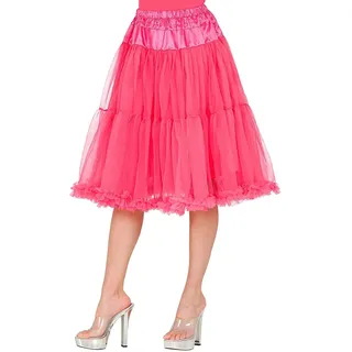 W WIDMANN MILANO Party Fashion - Unterrock aus Tüll ca. 65 cm, Tutu, Petticoat für Damen, Kostümzubehör, Karneval