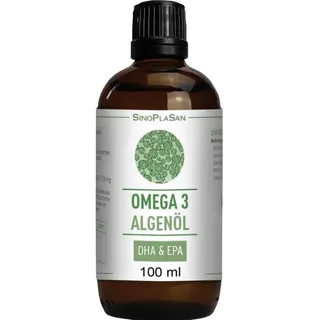 sinoplasan gmbh Premium Omega 3 Algenöl Liquid 100 ml